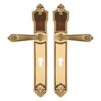 Brass Indian Door Handle Lock (1534) Brass Indian Door Handle Lock (1534)