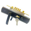 Stainless Steel SS Door Handle Lock CF/Black (6817-25)