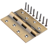 5" 5mm Brass Door Hinges (Graphite) , 4" 3mm Brass Door Hinges AB (Rail)