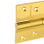 5" 4mm Brass Door Hinges SL (Butt)