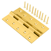 4" 3mm Brass Door Hinges AB (Rail), 5" 4mm Brass Door Hinges SL (Rail)