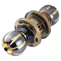 Door Knob Round Lock AB (5887), Door Knob Round Lock BN/GP (5887)