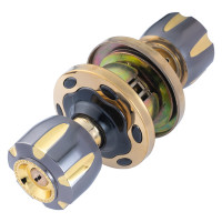 Door Knob Round Lock AB (5887), Door Knob Round Lock BN/GP (5890)