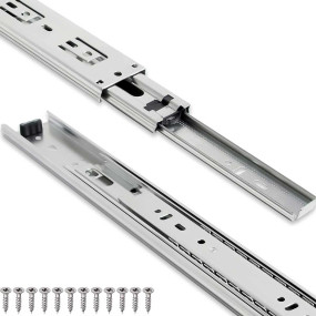 10" Stainless Steel (SS) 3 Part Drawer Channel / Slider