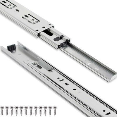 18" Stainless Steel (SS) 3 Part Drawer Channel / Slider