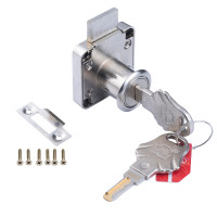 Mikado-007 Computer Key Drawer Lock , Crown Key Furniture Drawer Lock (SMB)