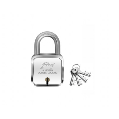 Godrej Square Padlock 8 Levers (8154)
