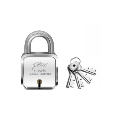 Godrej Square Padlock 7 Levers (8153)