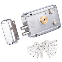 Black Rim Lock 120 mm (5 Key), 9211 Rim Lock SS (12 Key)