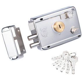 9211 Rim Lock SS (6 Key)