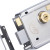 Stainless Steel (SS) Rim Lock (5 Key)